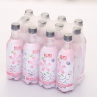 百樂(lè)洋茶仌櫻花葡萄味汽水480ml